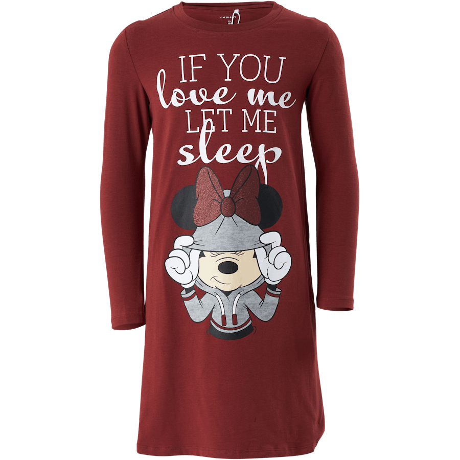 Nkfminnie Amelie Nightdress Wd Spiced Apple