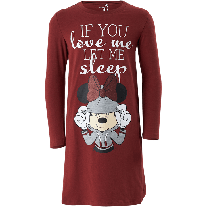 Nkfminnie Amelie Nightdress Wd Spiced Apple