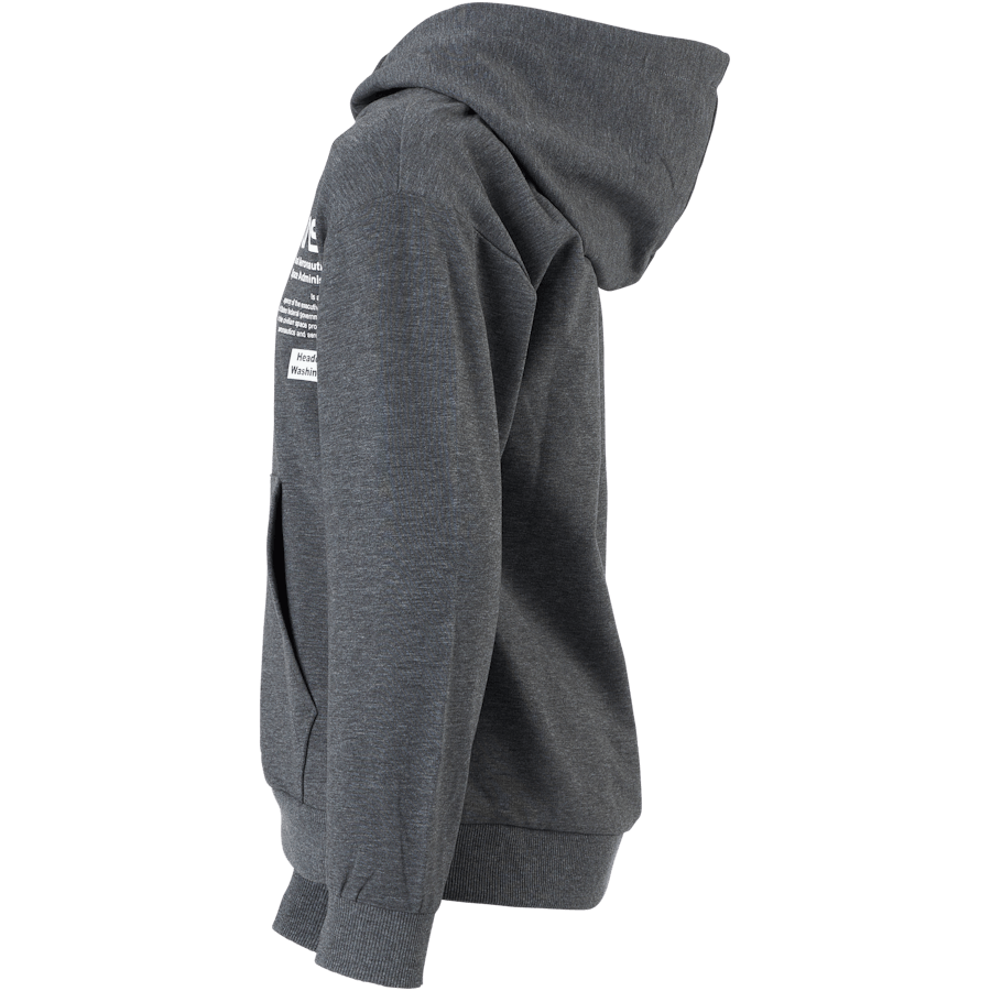 Nkmnasa Allen Ls Sweat Bru Nas Dark Grey Melange