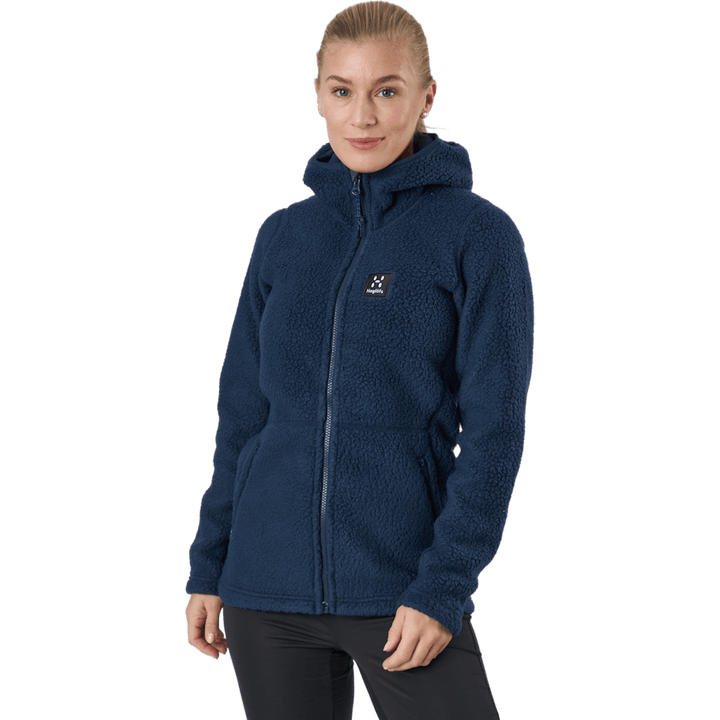 Pile Hood Blue