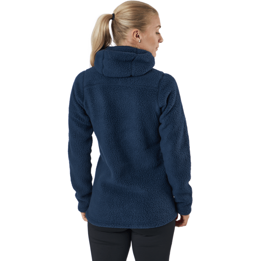 Pile Hood Blue