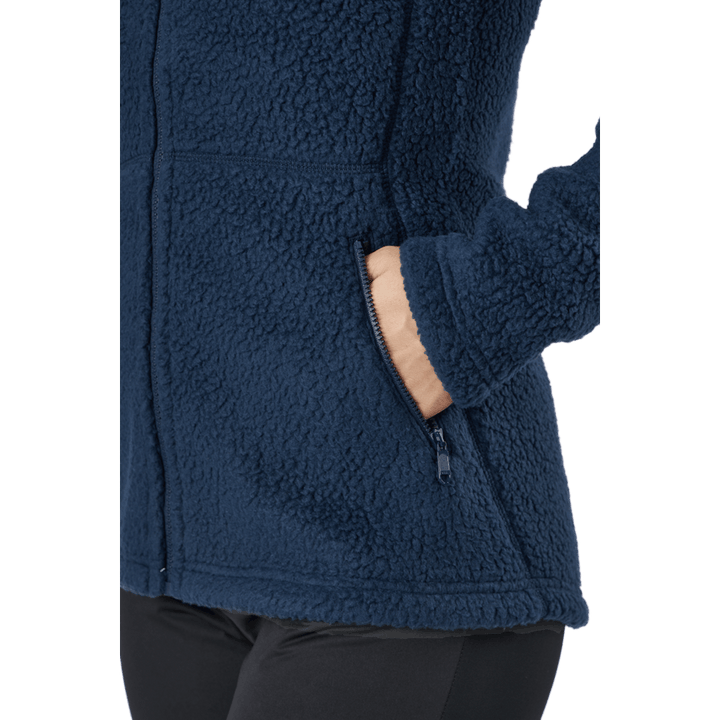 Pile Hood Blue