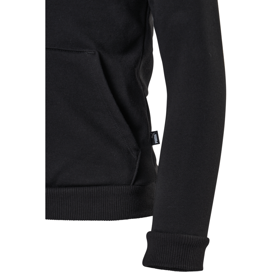 Ess Logo Hoodie Fl G Puma Black