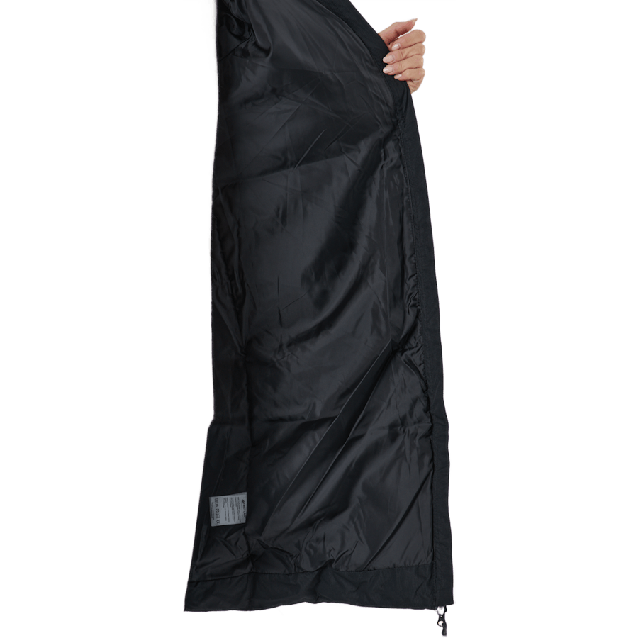 Casaco comprido acolchoado Abella W Preto