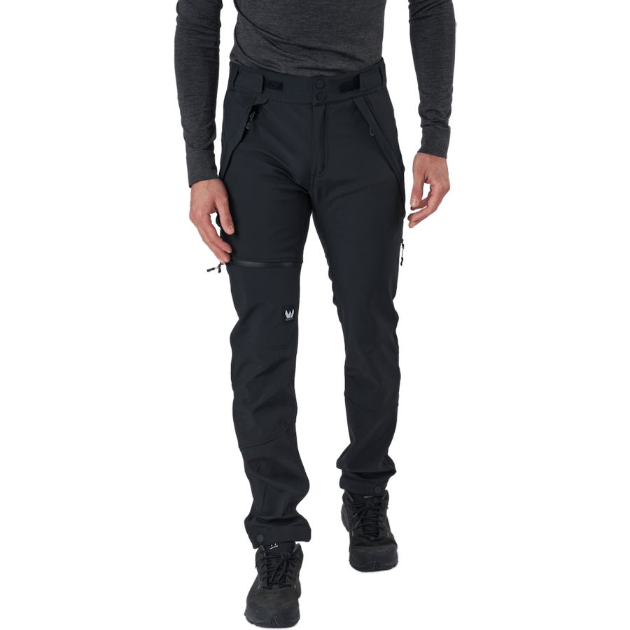 Finnegan M Softshell hlače W-pr Black