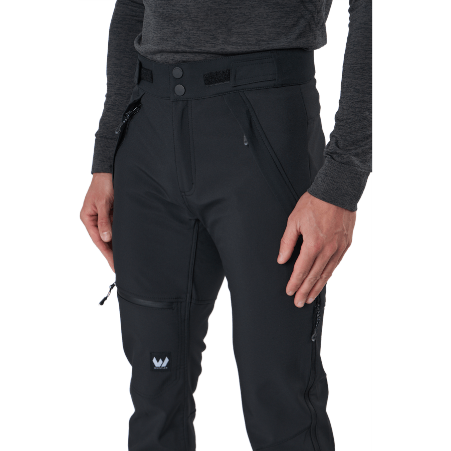 Finnegan M Softshell hlače W-pr Black