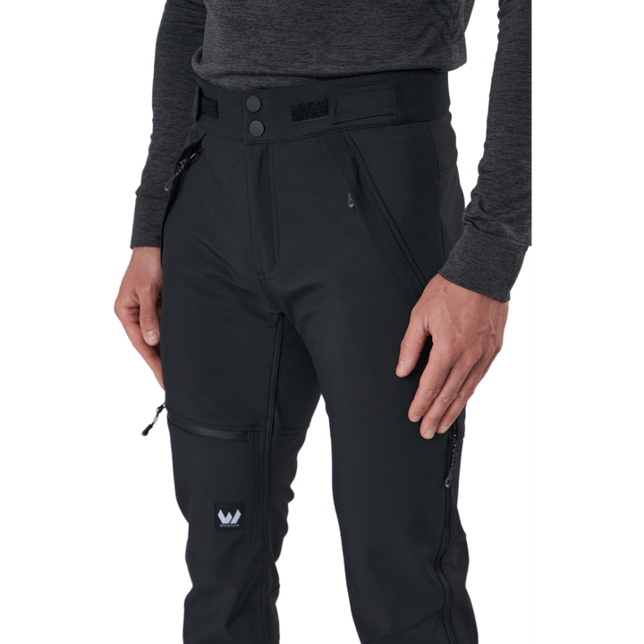 Finnegan M Softshell hlače W-pr Black