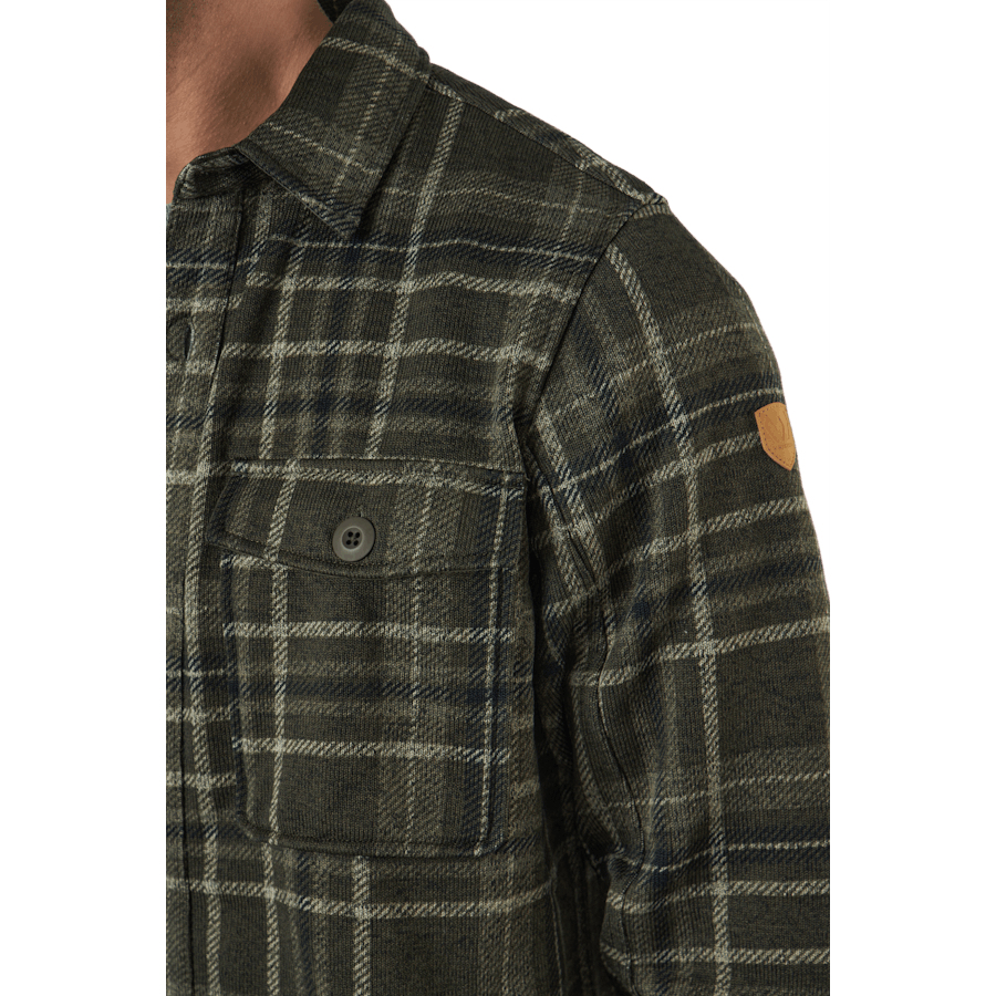 Dewey M Camicia in pile a quadri Forest Night