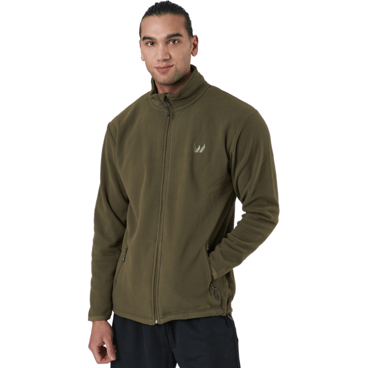 Giacca in pile Cocoon M Olive scuro