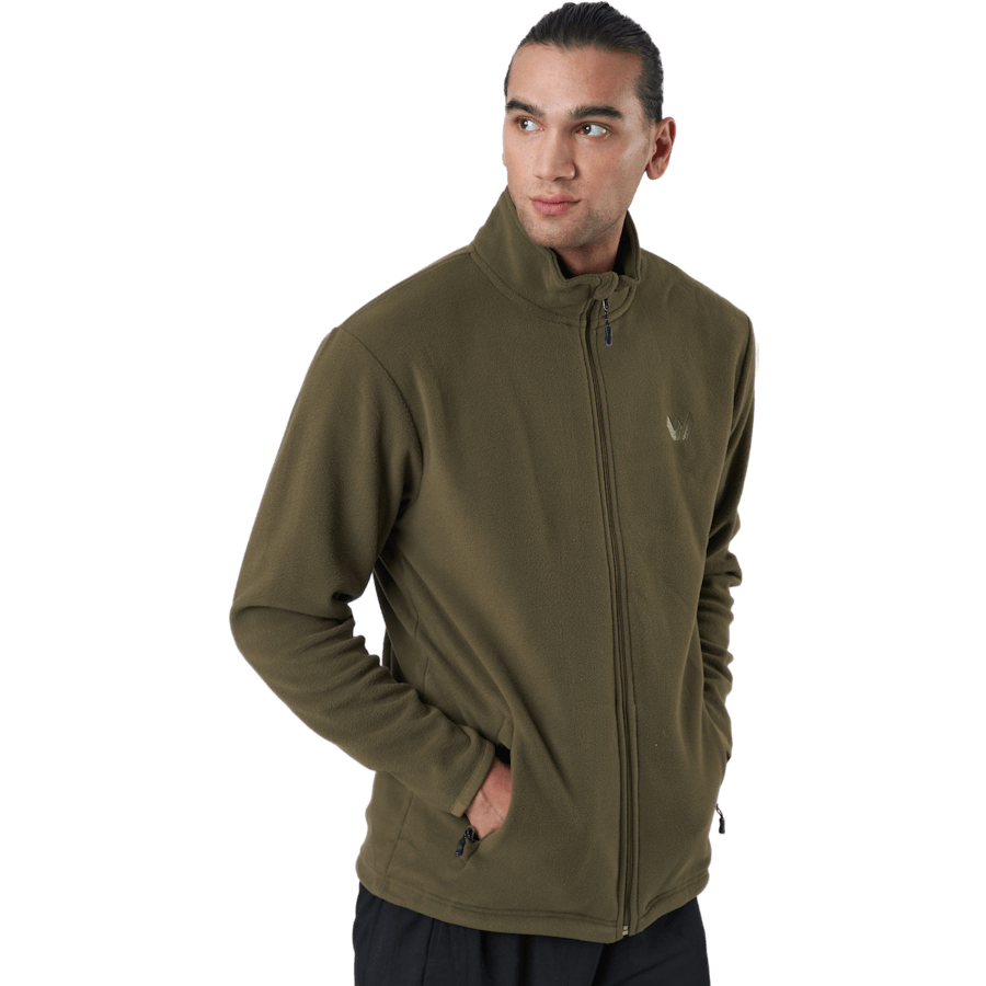 Giacca in pile Cocoon M Olive scuro