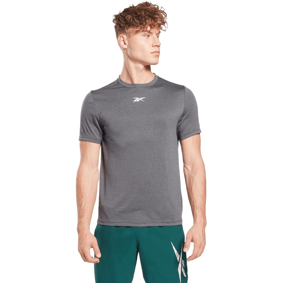 Wor Melange Ss Tee Black