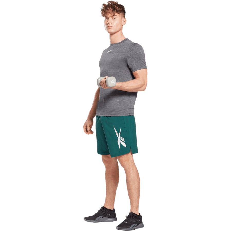 Wor Melange Ss Tee Black