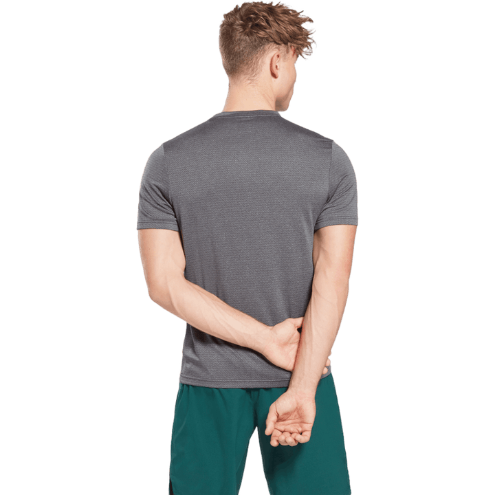 Wor Melange Ss Tee Black