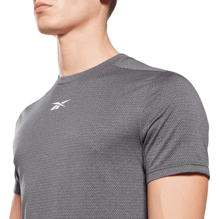 Wor Melange Ss Tee Black