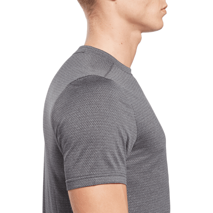 Wor Melange Ss Tee Black