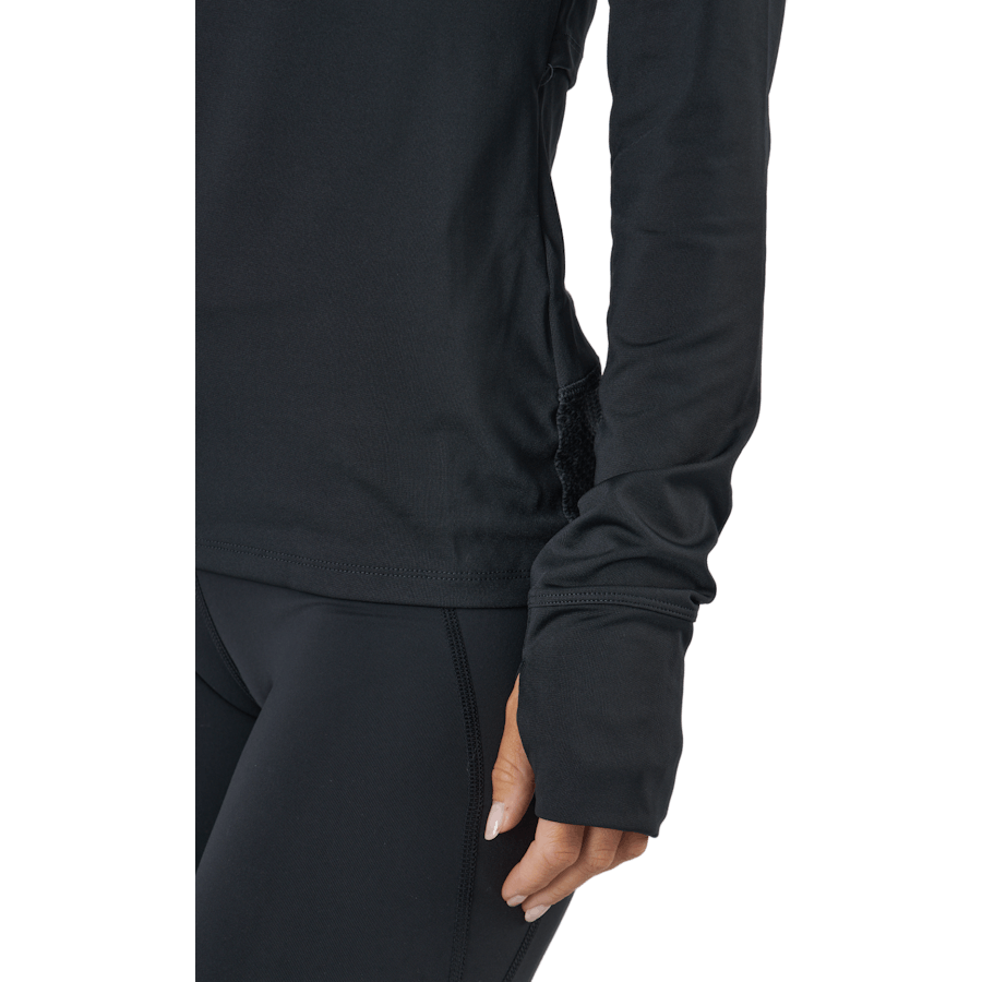 Wor Run 1/4 Zip Schwarz