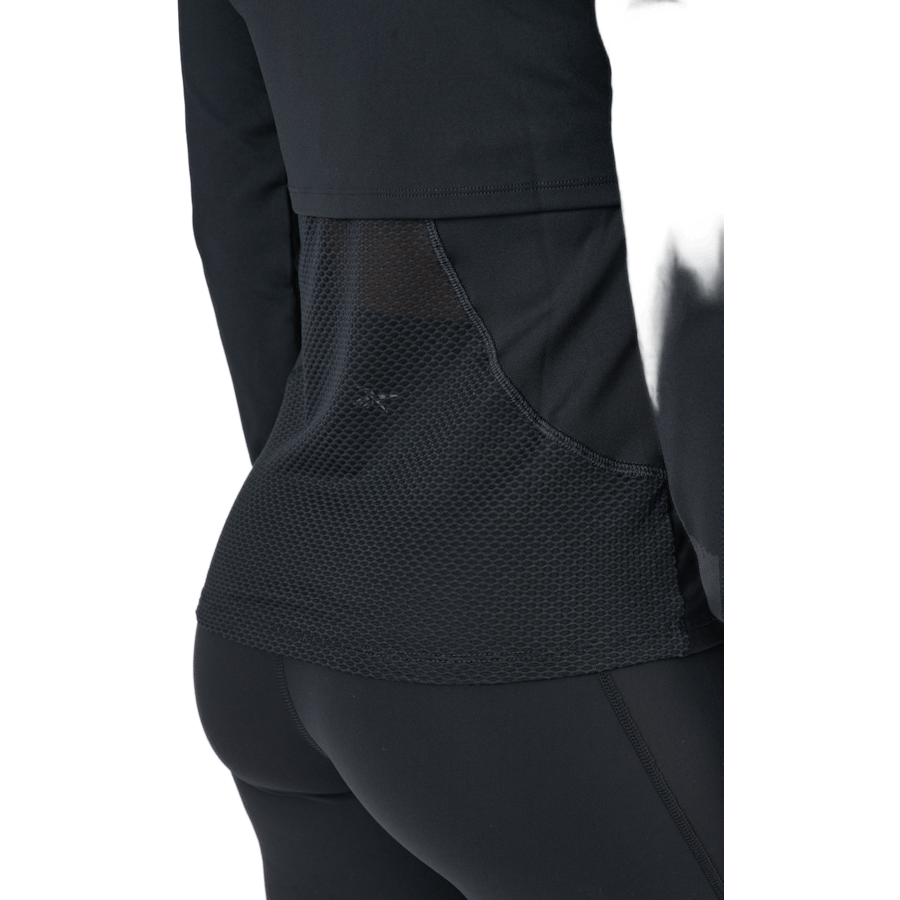 Wor Run 1/4 Zip Schwarz