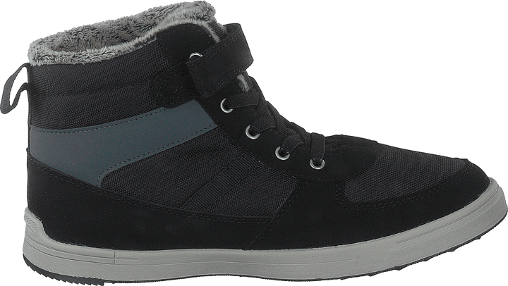 Lucas Mid WP Warm Jr Black/Grey