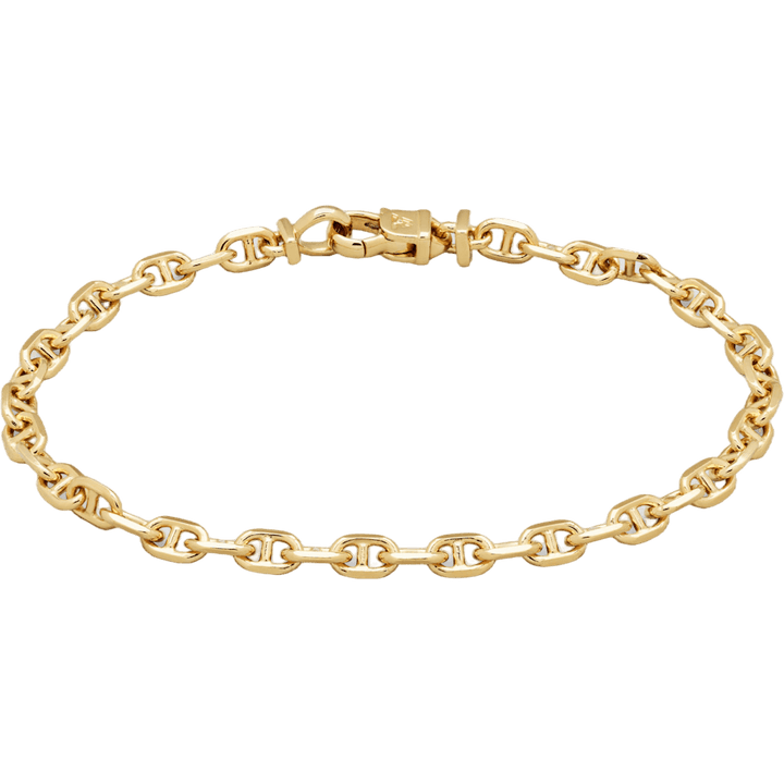 Kabelarmband Guld 925 Sterling Silver / 9k Guld