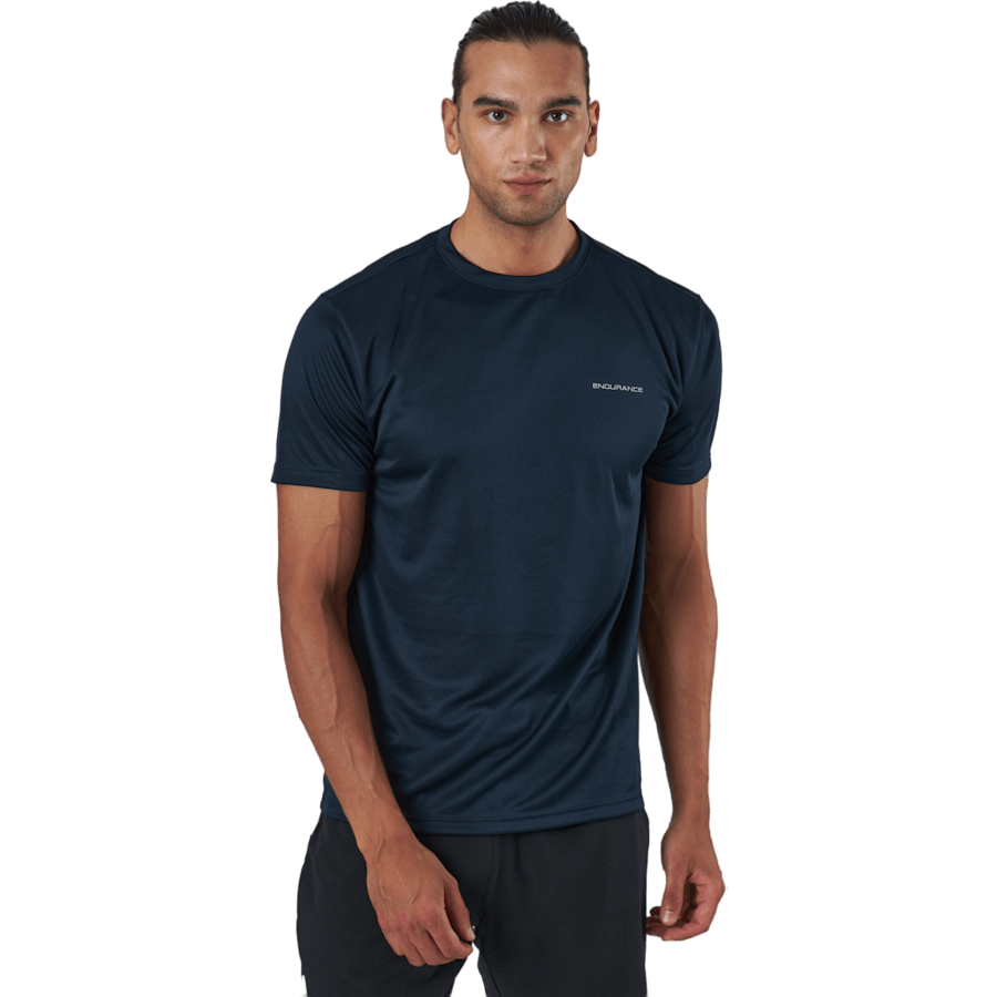 Vernon M Performance S/S Tee Dark Sapphire