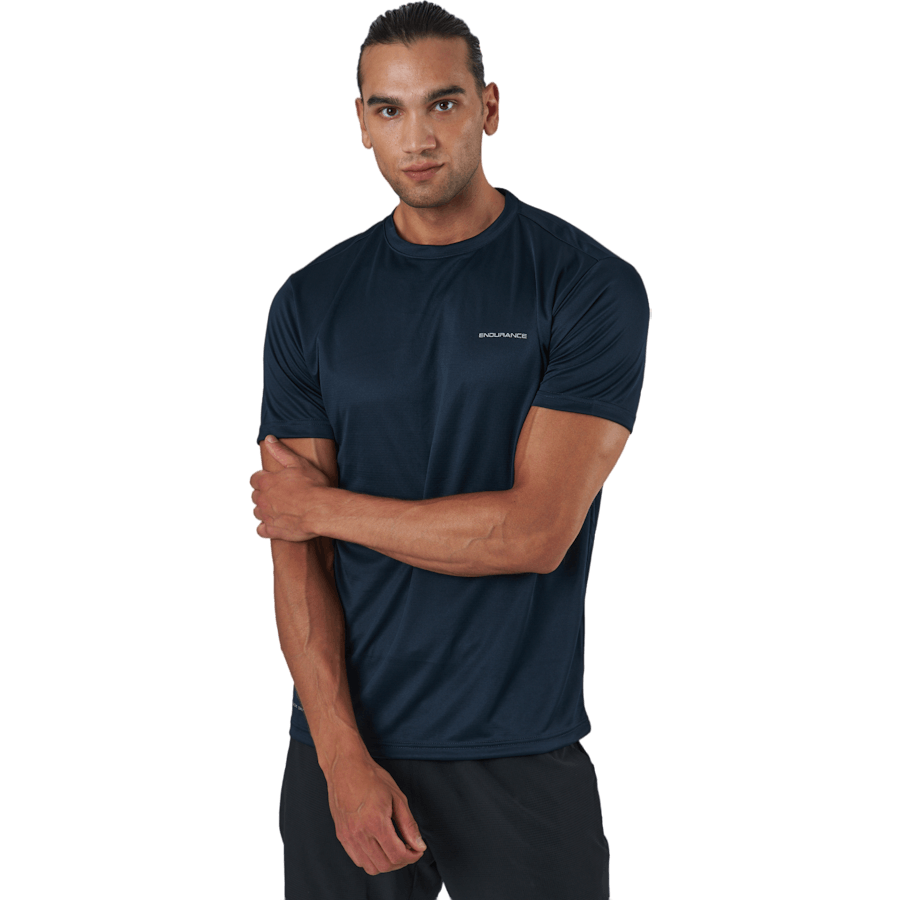 Vernon M Performance S/S Tee Dark Sapphire