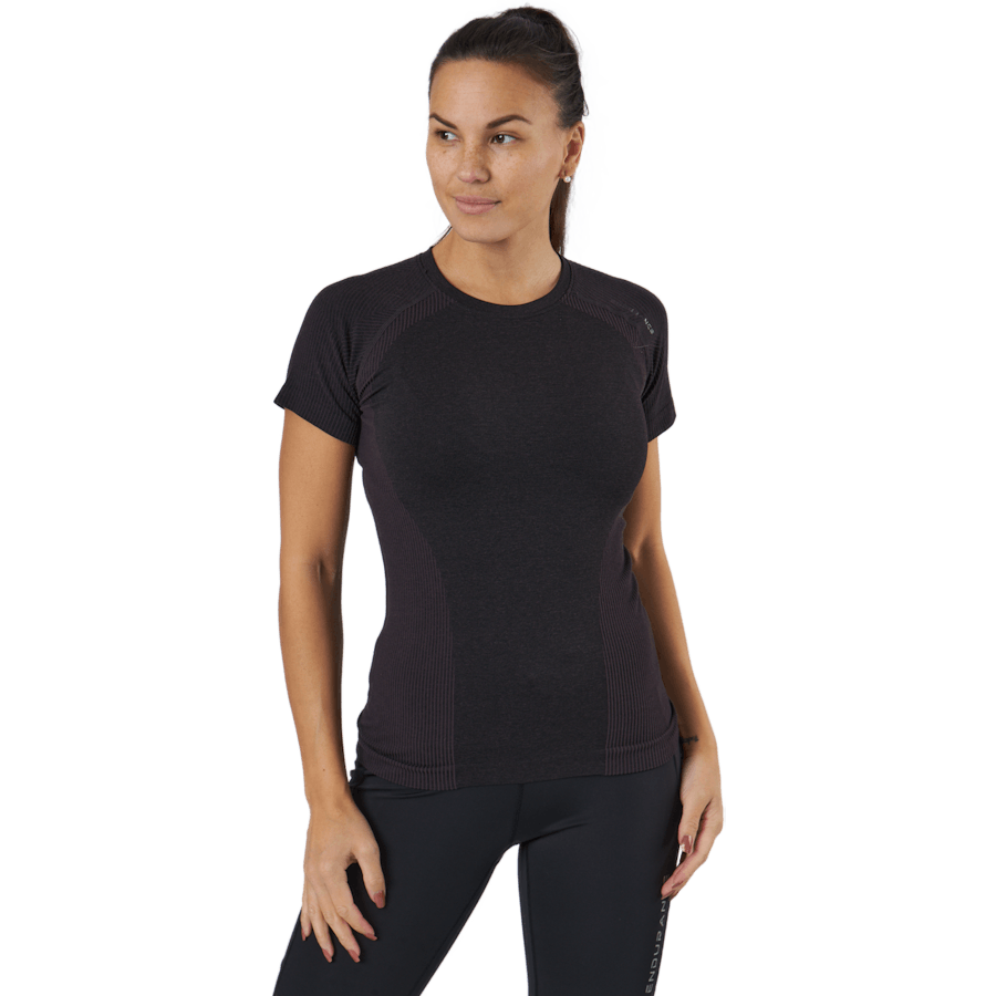 Halen W Seamless S/s Tee Black Bean