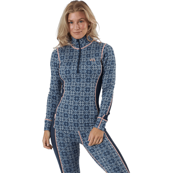 Rose Half-Zip skjorta Sail