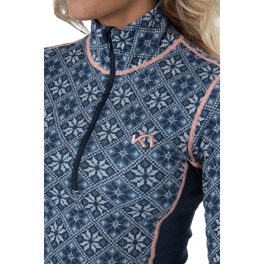 Rose Half-Zip skjorta Sail