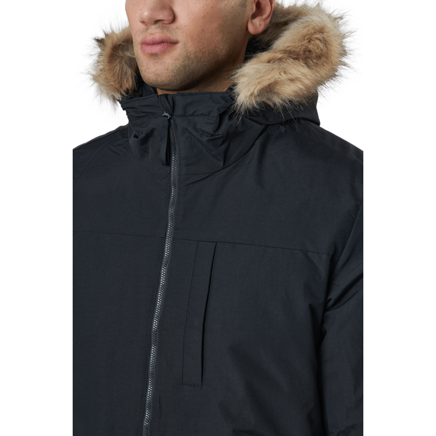 Hooded Parka Black