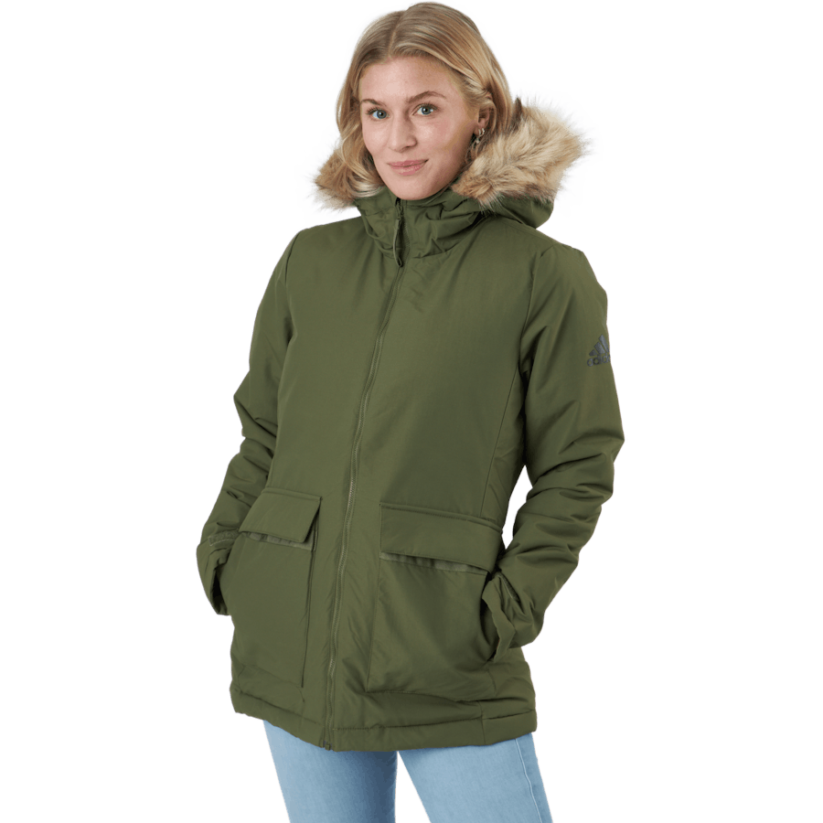W Hooded Parka Focus Olive