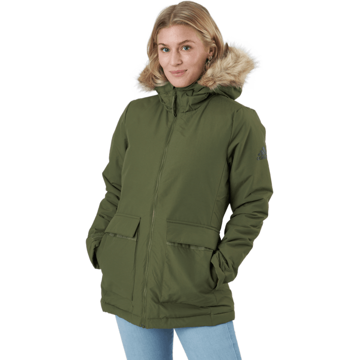 W Hooded Parka Focus Olive