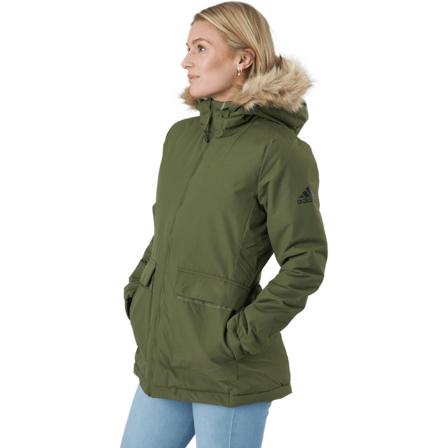 W Hooded Parka Focus Olive