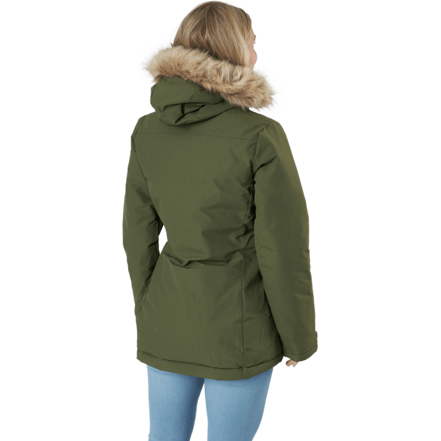 W Hooded Parka Focus Olive