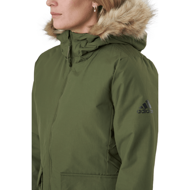 W Hooded Parka Focus Olive