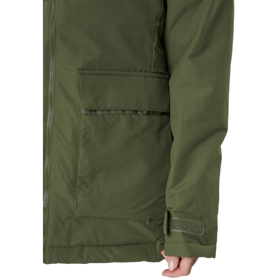 W Hooded Parka Focus Olive