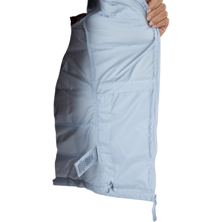 Women Helionic Down Hooded Jacket Halo Blue