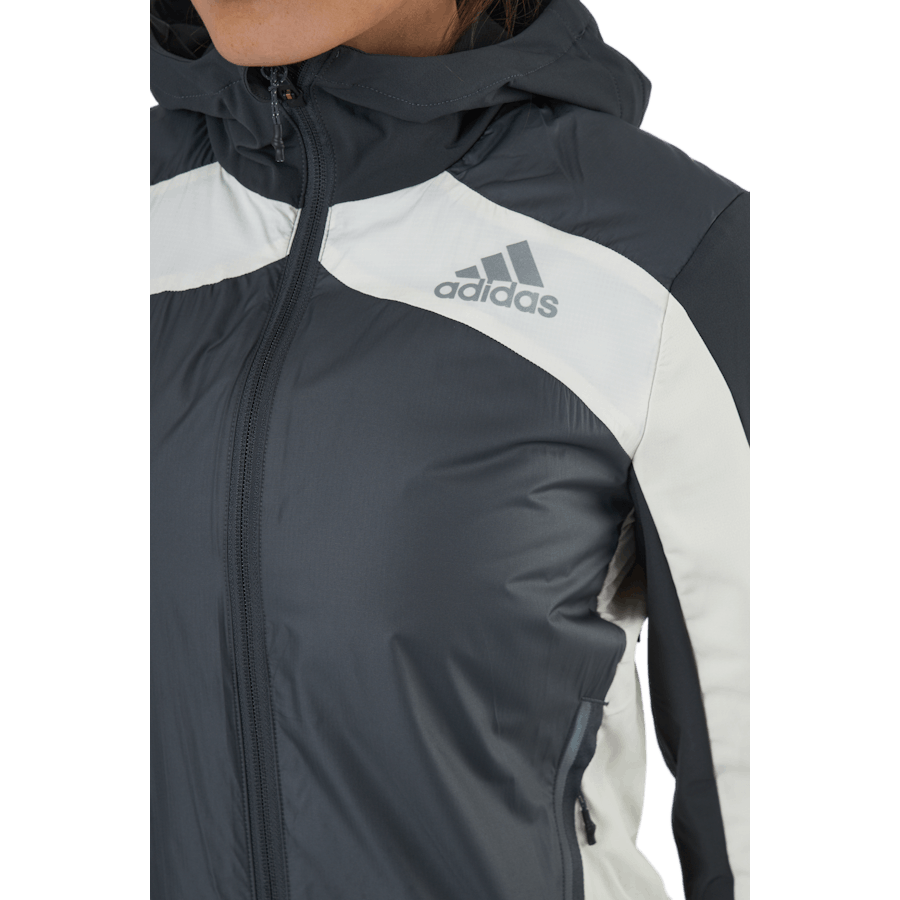 Adidas Marathon Jacket Ocean P.Blue Women Grey Six / Wonder White