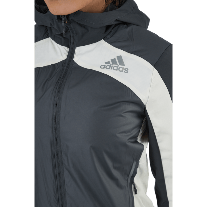 Adidas Marathon Jacket Ocean P.Blue Women Grey Six / Wonder White