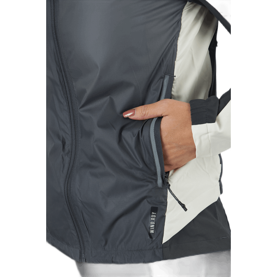 Adidas Marathon Jacket Ocean P.Blue Women Grey Six / Wonder White