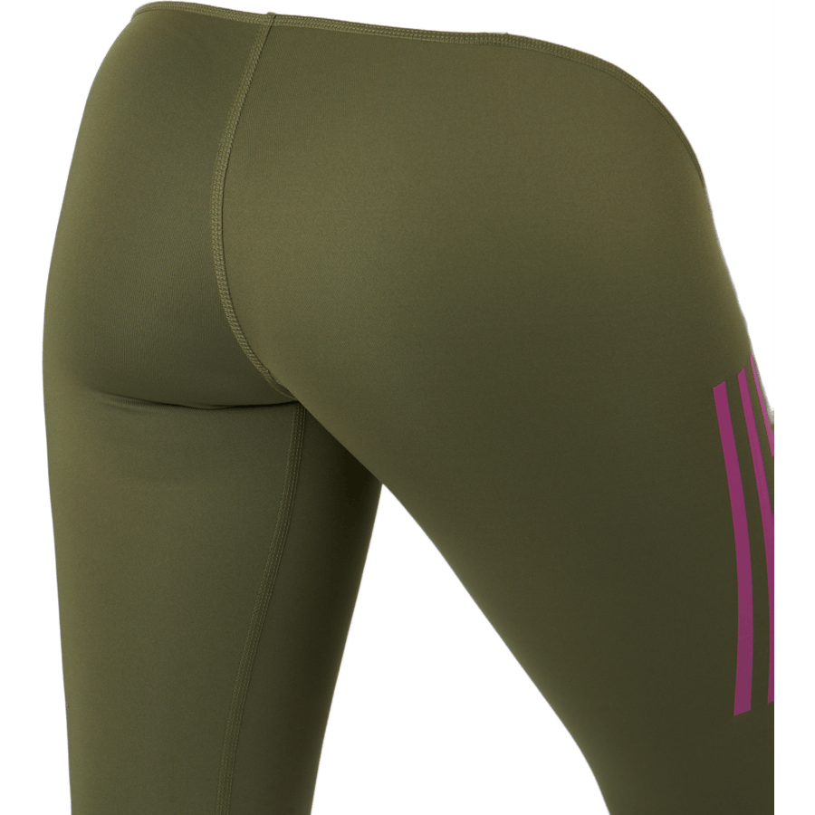 Own The Run Block 7/8 Running Leggings Women Focus Olive / Beige Tone