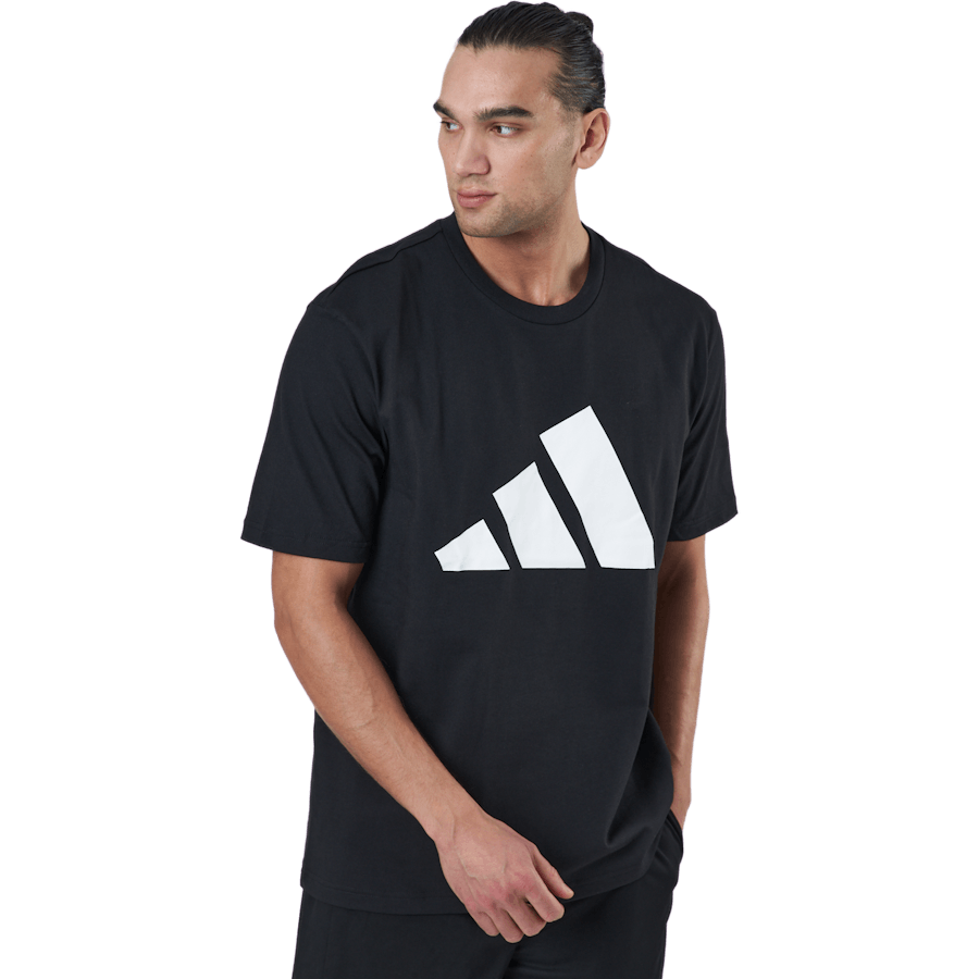 Športna oblačila Future Icons Three Bar Tee Black