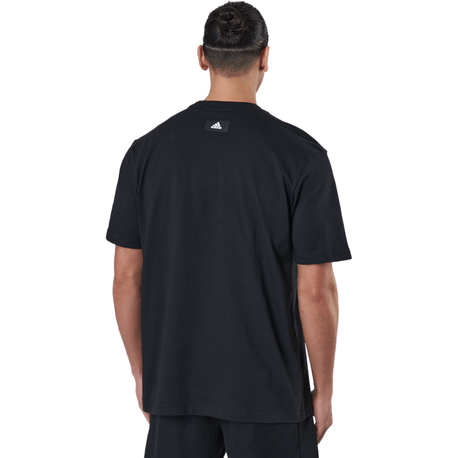 Športna oblačila Future Icons Three Bar Tee Black