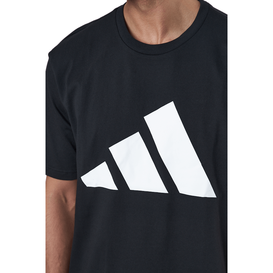 Športna oblačila Future Icons Three Bar Tee Black