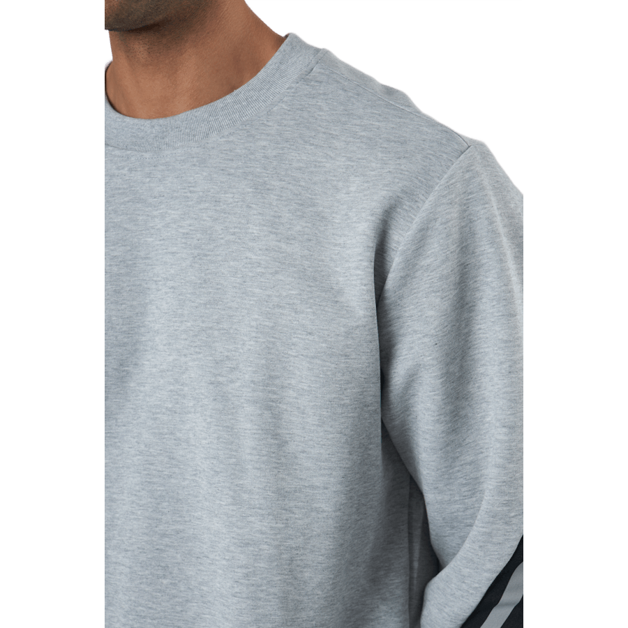 Sportswear Future Icons Three Stripes Crew Medio Grigio Heather