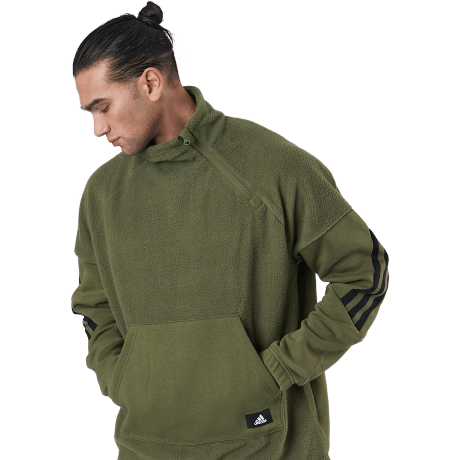 Sportswear Future Icons Winterized 1/4-Ziptop Focus Olive