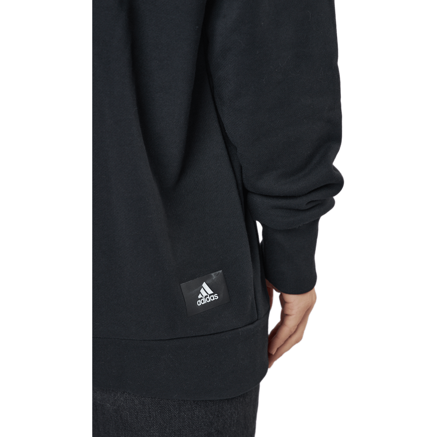 Adidas Sportswear Three Bar Sweatshirt Black