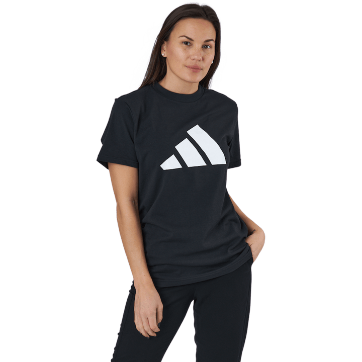 Adidas Sportswear Three Bar T-Shirt Black