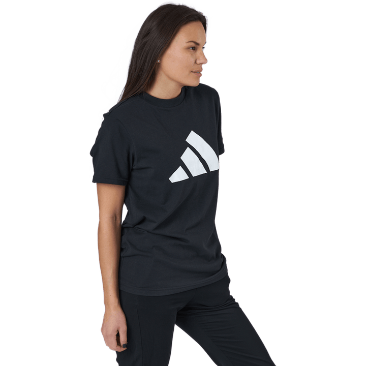 Adidas Sportswear Three Bar T-Shirt Black