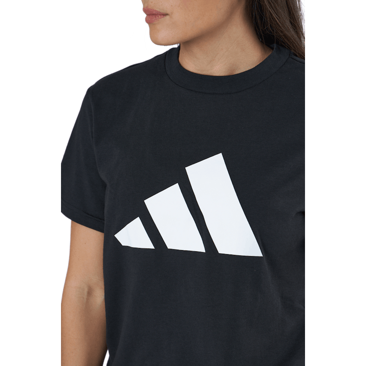 Adidas Sportswear Three Bar T-Shirt Black