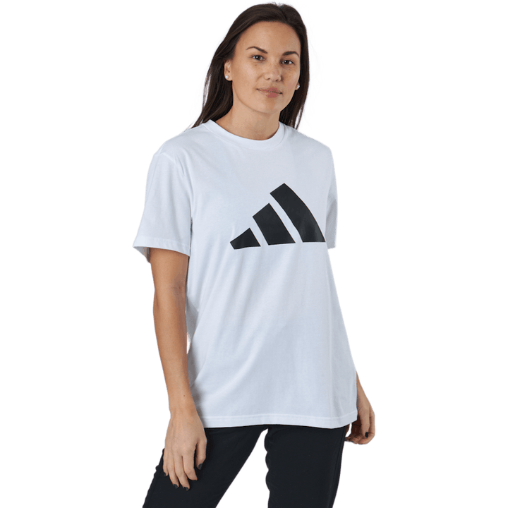 T-shirt Adidas Sportswear à trois barres blanc
